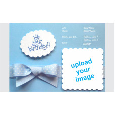 Sky Blue Bwo Birthday Card